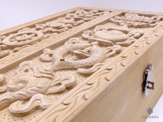 CTT46 Coffret Tibétain Signes Auspicieux du Bouddhisme