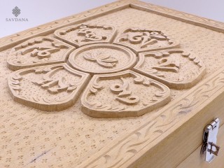 CTT47 Coffret Tibétain Mantra Fleur de Lotus