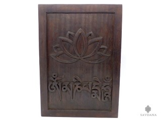 CTT49 Coffret Tibétain Mantra Fleur de Lotus