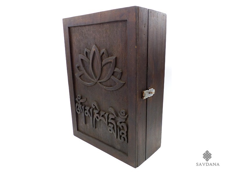 CTT49 Coffret Tibétain Mantra Fleur de Lotus