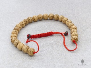BrMala23 Bracelet Mala de Prières Tibétain Graines de Lotus
