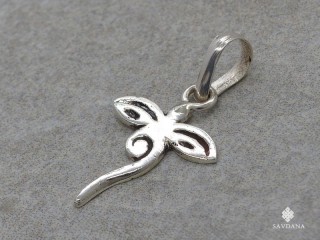 PA642 Pendentif Argent Massif Yeux de Bouddha