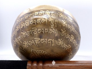 BC132 Bol Chantant Tibétain Om Mantra Dorje