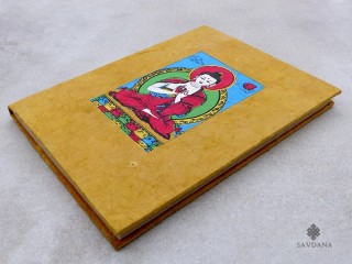 CrA221 Carnet Artisanal Népalais Bouddha