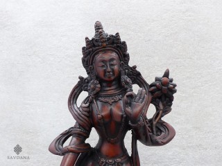 St07 Statue Tara Déesse Bouddhiste 