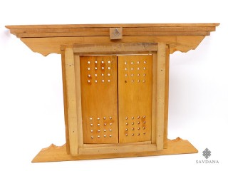 Div99 Porte Népalaise Traditionnelle