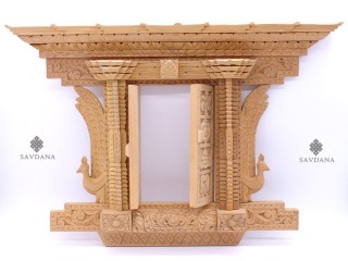 Div101 Porte Népalaise Traditionnelle Astamangala