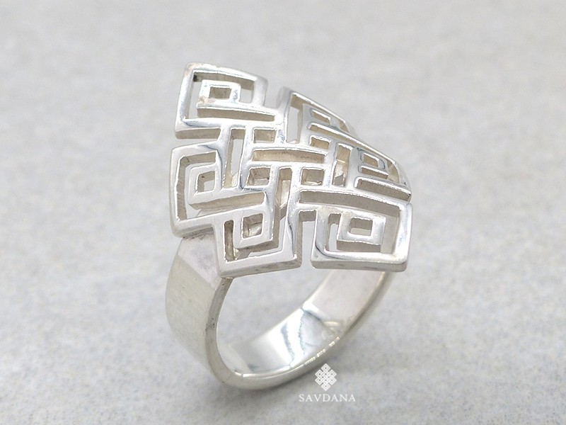Bague Argent Massif – Taille 61 – Poids 2,65 G – Occasion