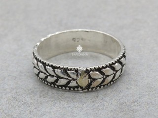 BA590 Bague Argent Massif. Taille 58