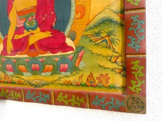 PNT04 Peinture Tibétaine Bouddha 