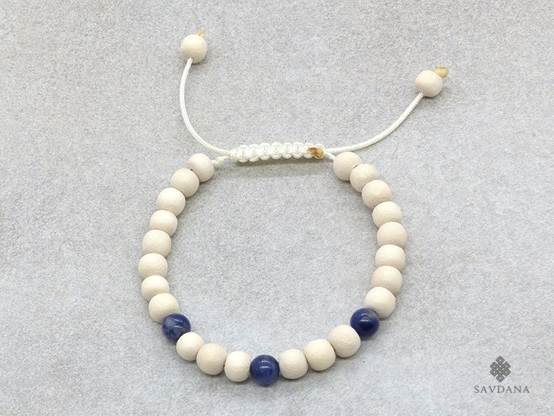 BrMalaEnfant02 Bracelet Mala Bois Sodalite