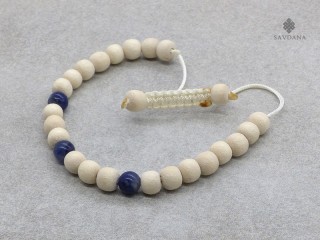BrMalaEnfant02 Bracelet Mala Bois Sodalite