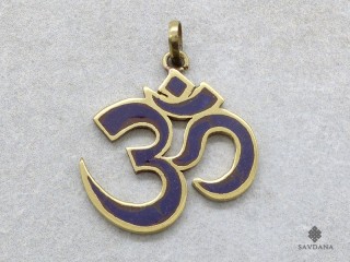 P117 Pendentif Tibétain Om