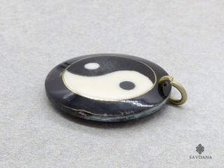 P119 Pendentif Tibétain Yin Yang