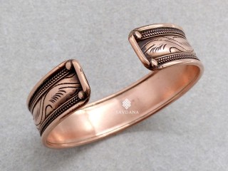BrD434 Bracelet Tibétain Cuivre Mantra