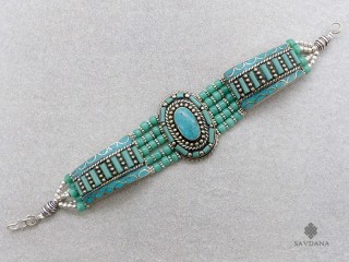 BrD437 Bracelet Tibétain
