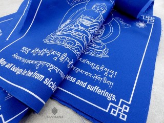 DP36 Drapeaux de Prières Tibétains Bouddha