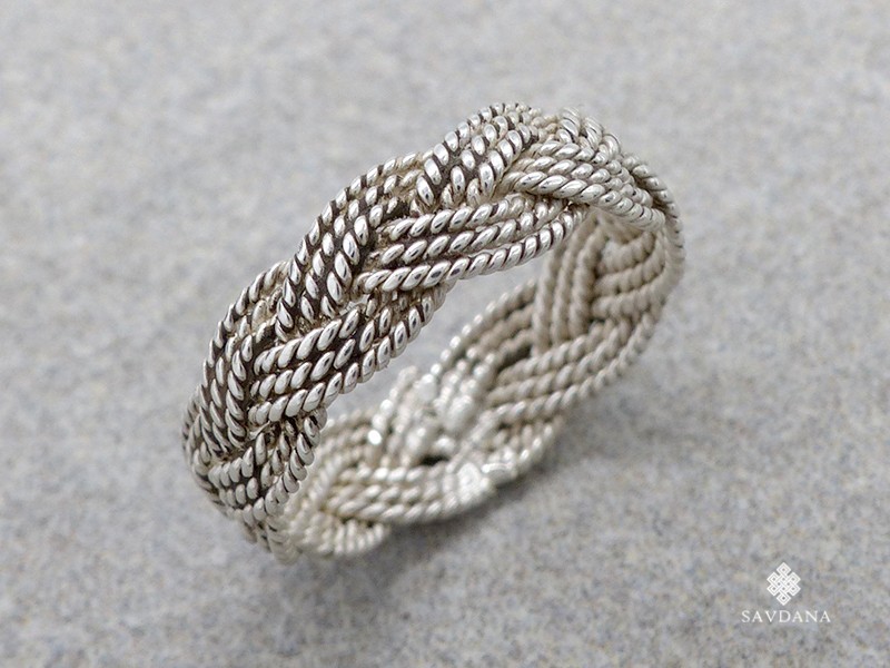 BA622 Bague Argent Massif
