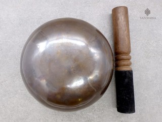 BC137 Bol Chantant Tibétain Mantra Om Signes Auspicieux Chakras