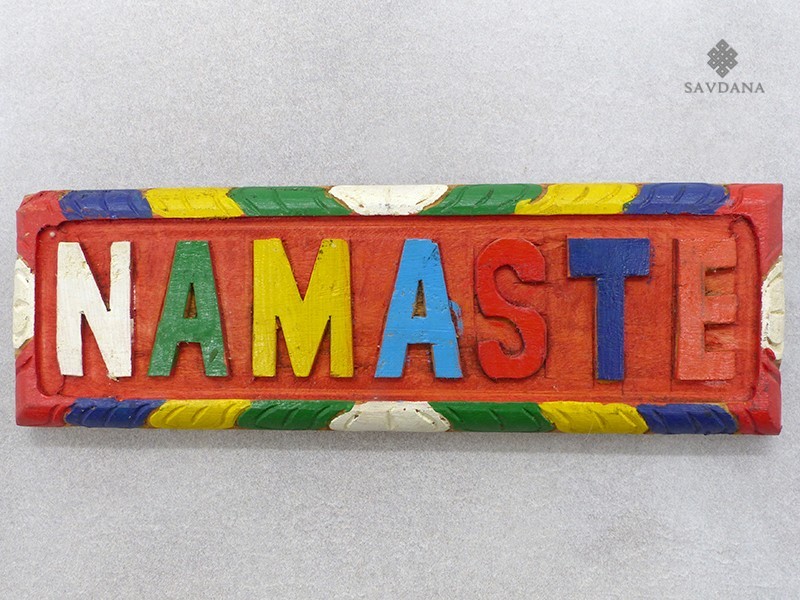 Div91 Panneau en Bois NAMASTE