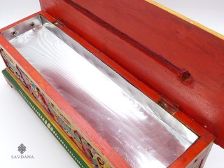 BE69. Brûle et Porte Encens Tibétain Astamangala