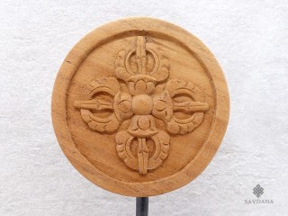 Div111 Sculpture Dorje Bois Exotique