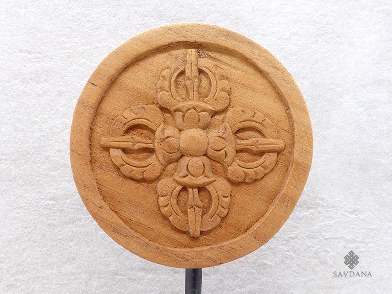 Div111 Sculpture Dorje Bois Exotique