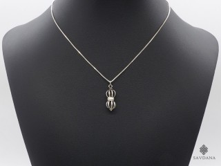 PA620 Pendentif Argent Massif Dorje Vajra