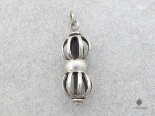 PA620 Pendentif Argent Massif Dorje Vajra