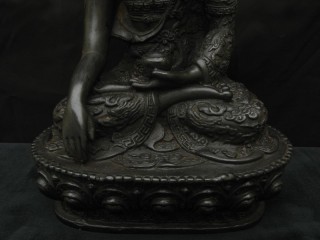 St45 Statue Bouddha Dragon