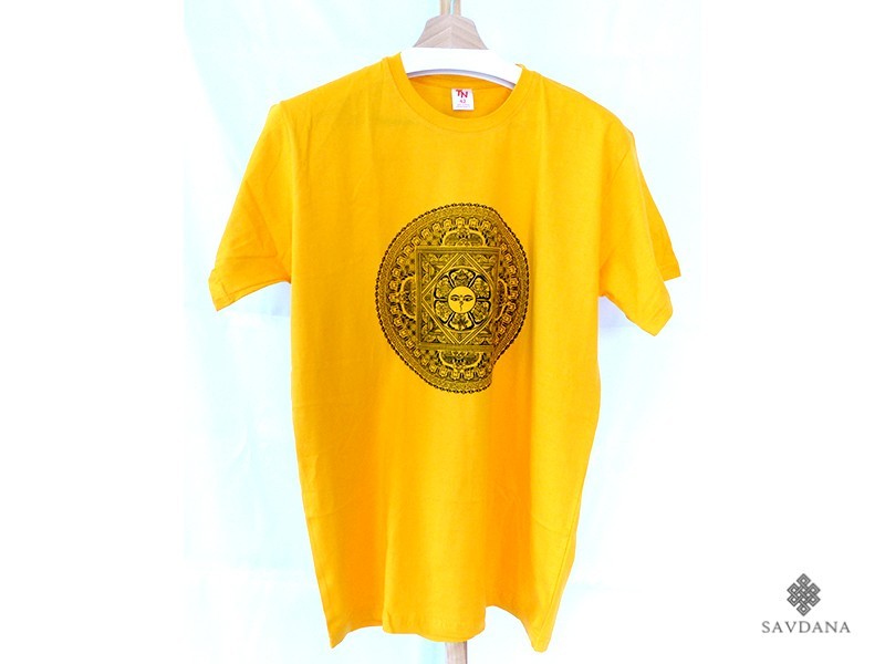 TSrt36 T-Shirt Mandala Om