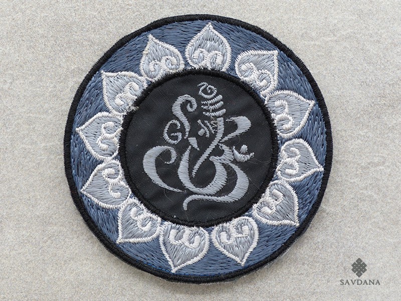 PB67 Pièce Brodée Ganesh
