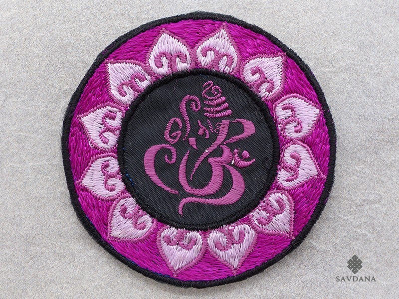 PB68 Pièce Brodée Ganesh