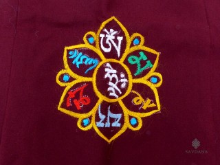 Sac129 Sac de Moine Tibétain Mantra