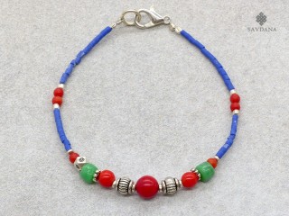 BrD346 Bracelet Tibétain Bouddha 18 cm