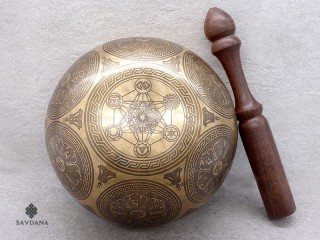 BC140 Bol Chantant Tibétain Mantra Chakras