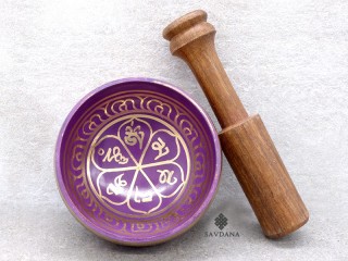 BC147 Petit Bol Chantant Tibétain Yeux de Bouddha Mantra