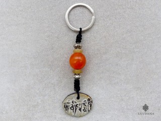 PC95 Porte-Clés Mantra Yeux de Bouddha