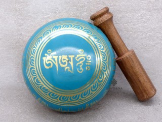 BC118 Bol Chantant Tibétain Mantra Noeud Sans Fin