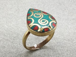 BgD184 Bague Tibétaine