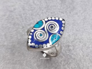 BgD191 Bague Tibétaine...