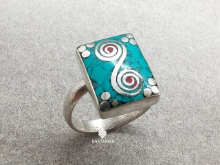 BgD196 Bague Tibétaine...