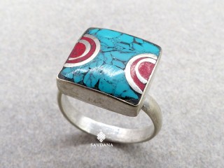 BgD198 Bague Tibétaine...