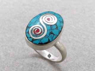 BgD200 Bague Tibétaine...