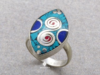 BgD209 Bague Tibétaine...