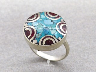 BgD211 Bague Tibétaine...