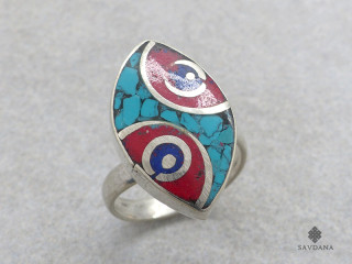 BgD214 Bague Tibétaine...