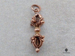 P127 Pendentif Cuivre Dorje...