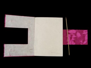 CrA41 Carnet Artisanal Népalais Drapeau du Tibet Free Tibet