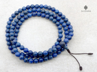 Mala de Prières Tibétain Lapis Lazuli